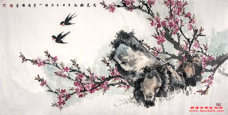 03 党俊杰作品《又见桃红》