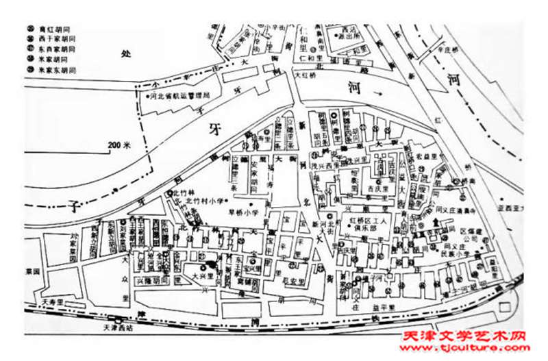 图片5 （街巷图-大红桥南地区）