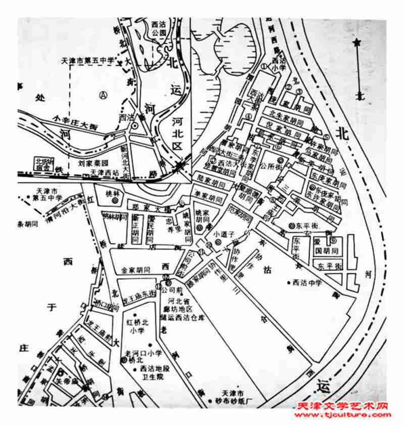 图片10（街巷图-西沽南地区）