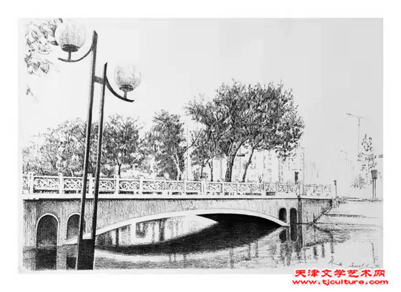 图片8《团结桥》 赵家场大街