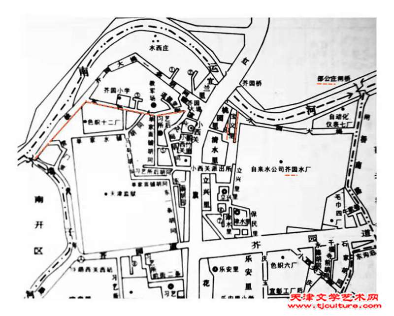 图片12（街巷图-水西庄地区）