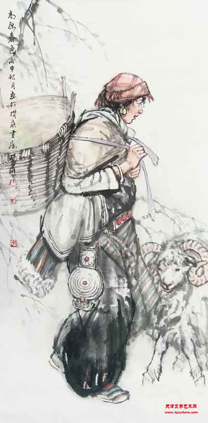 高原春色