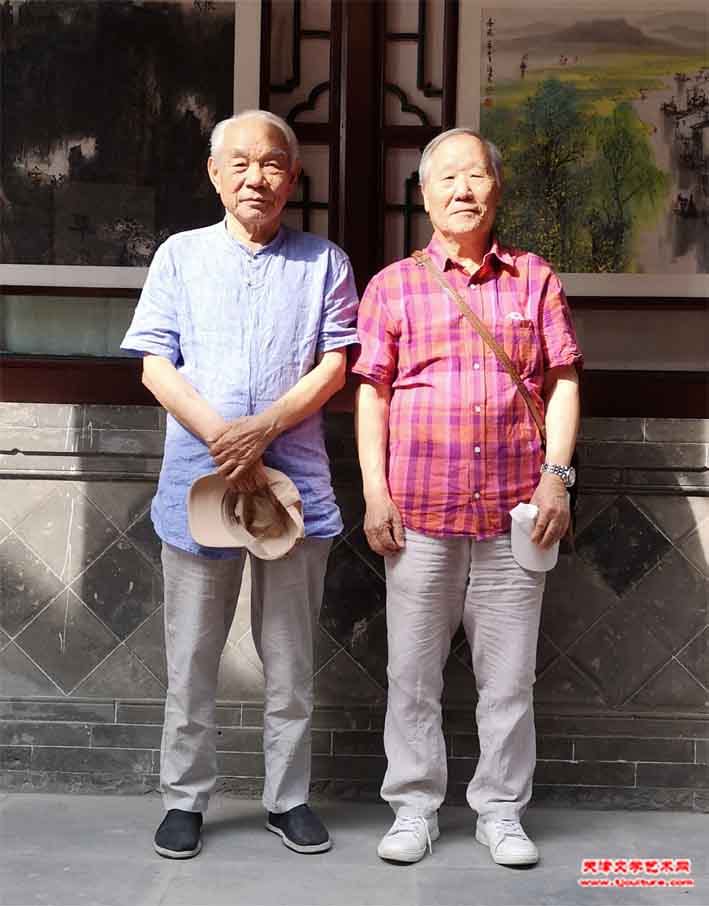 纪振民 姬俊尧合影
