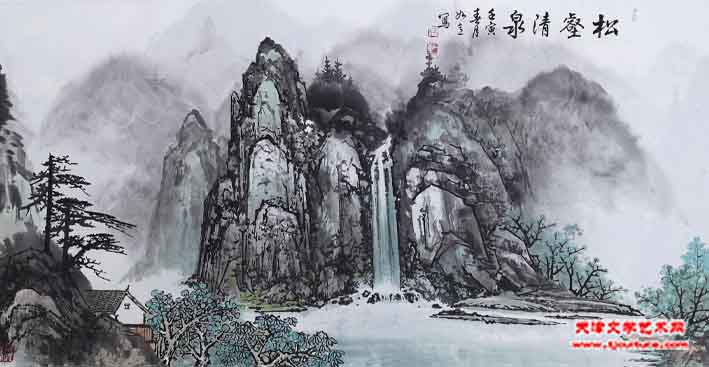 松壑清泉