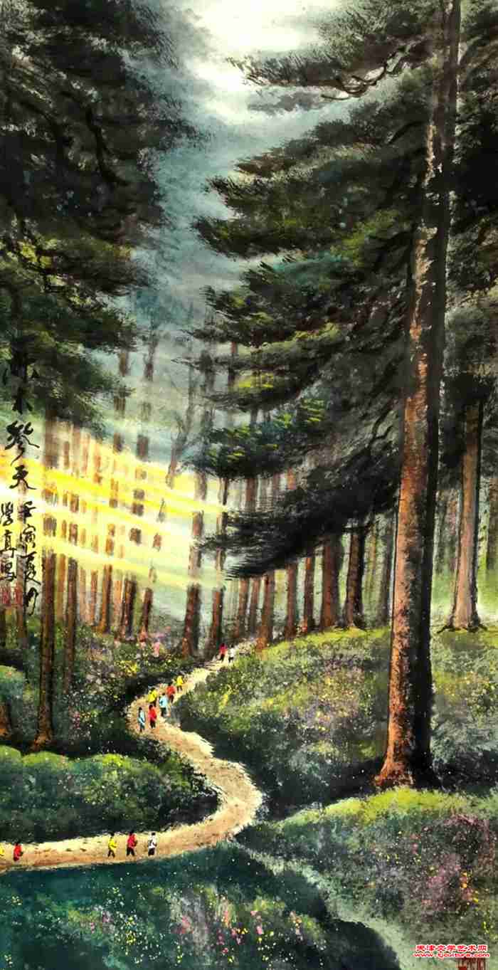 009 《林木参天》