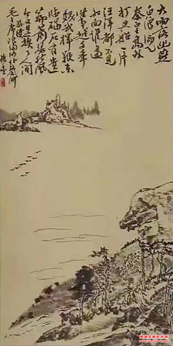 曹国年国画作品