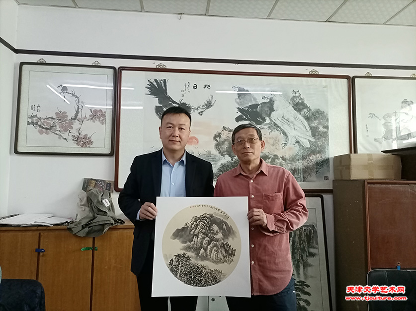 姚建、朱文先在现场