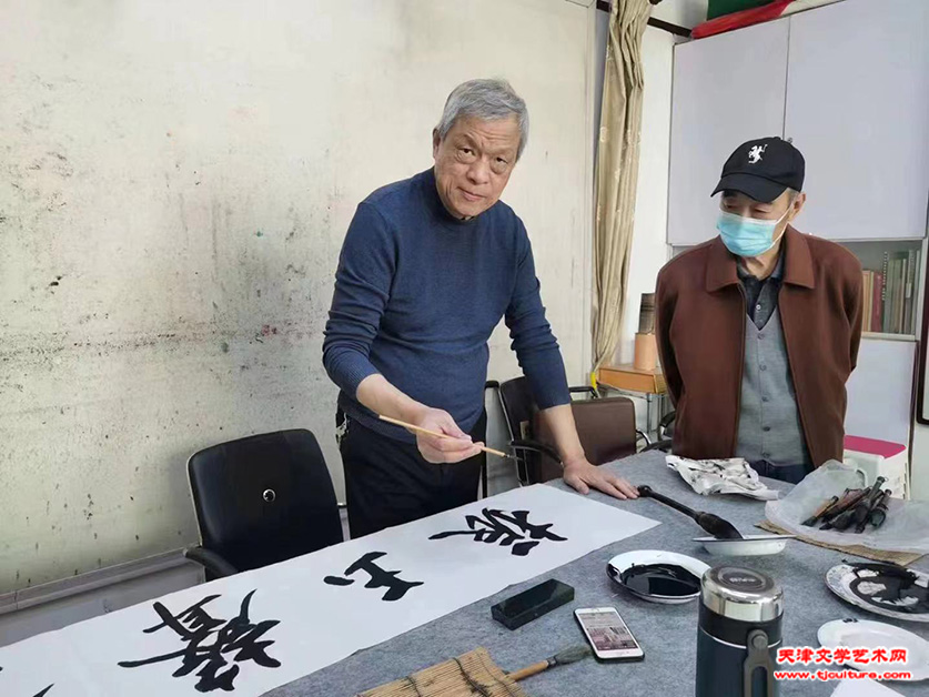 赵嘉强在现场