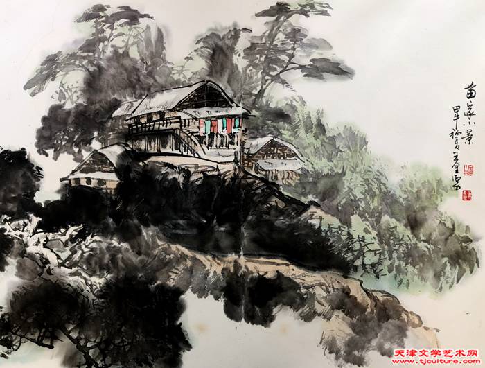008  苗家小景