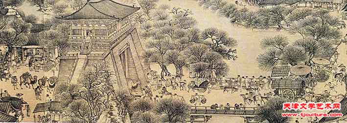 清明上河图（局部）张择端作