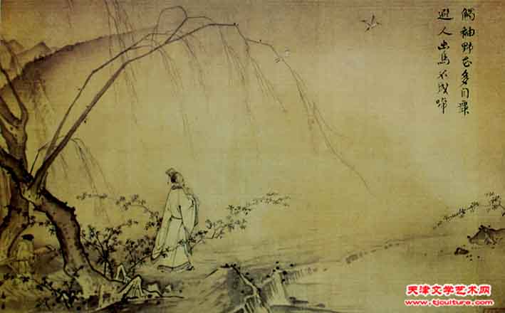 山径春行图（27