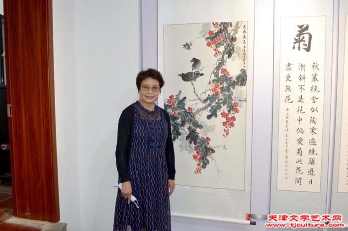 画家朱金娥--