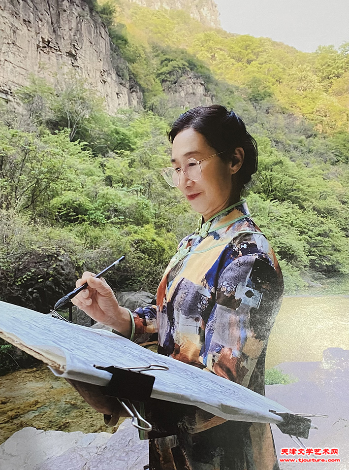 乔翠莲写生
