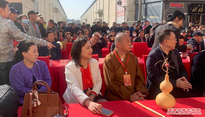 06 刘静华、闫丽、释延参、李治邦在开幕式现场