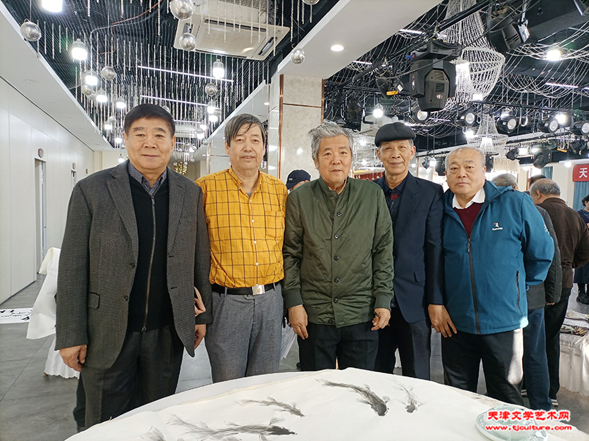 马庆照、陈元龙、刘建平、张建山、王志义、在现场