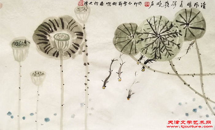 荷塘晓声