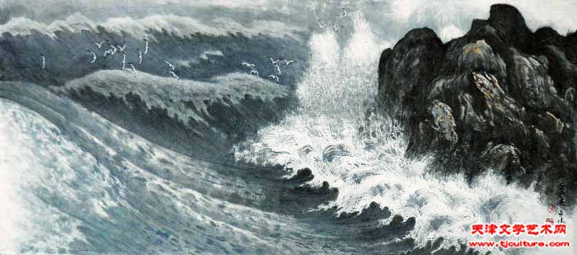 海客心声 69cm×138cmjpg副本