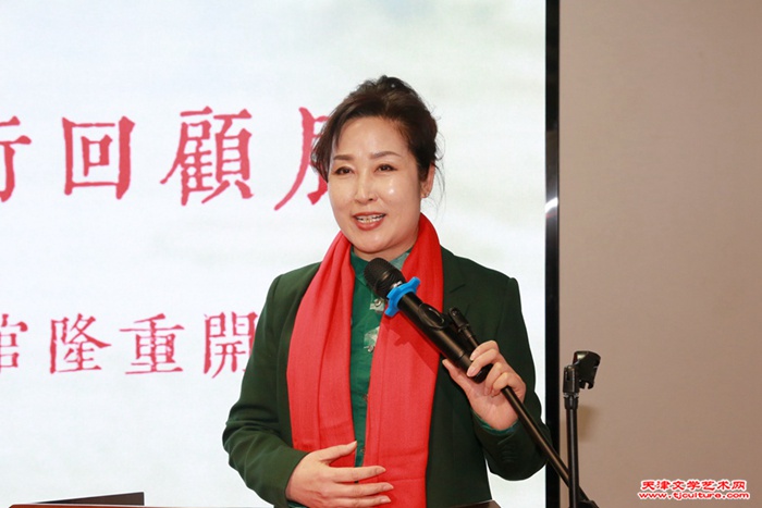 006 宁河区文联主席刘广玲主席讲话