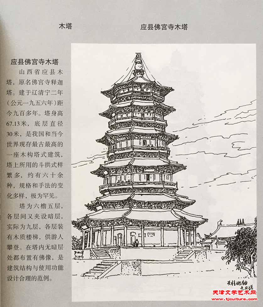 《中国古塔》一书版面举例