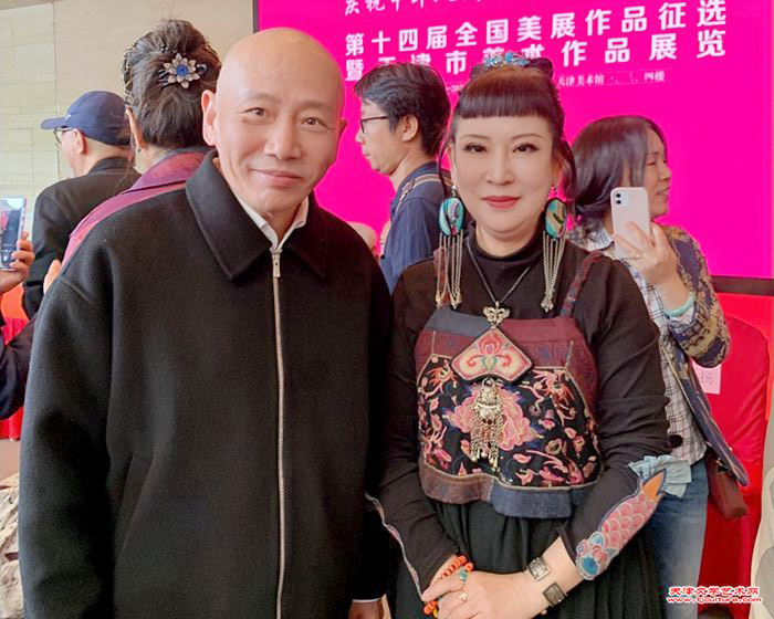 13孟广禄、黄雅丽合影