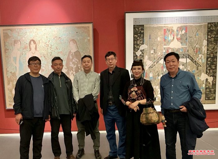 26孙敬山、赵栗晖、李增亭、黄雅丽、王志毅合影