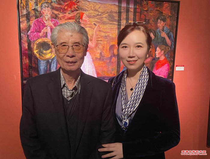 29杨德树、李悦合影