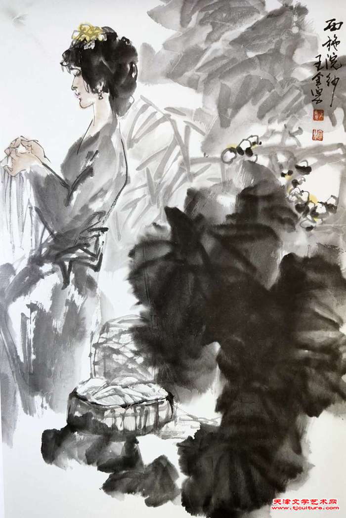025、西施浣纱
