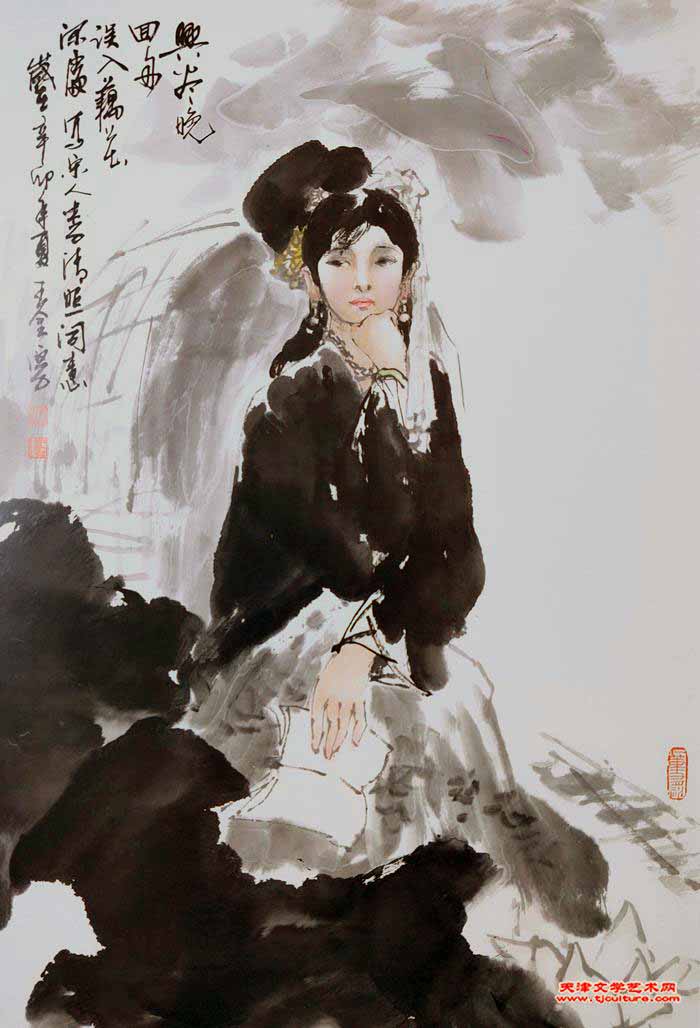 011 《兴尽晚回舟》 宋    李清照词意