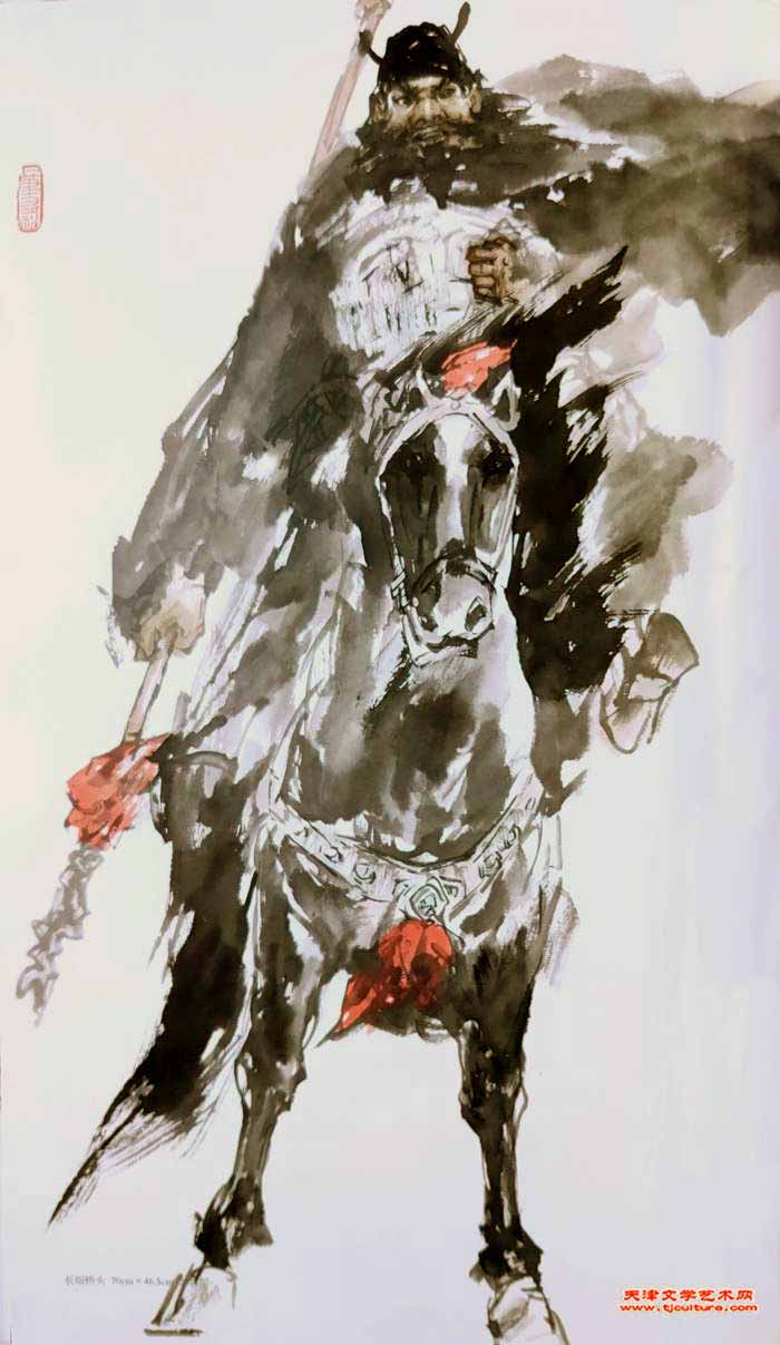 027 《长板桥头》