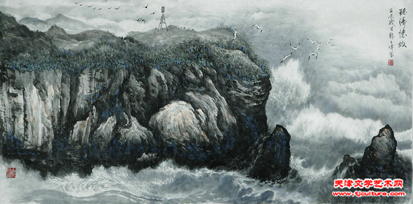 听涛怀故69cm×138cm 