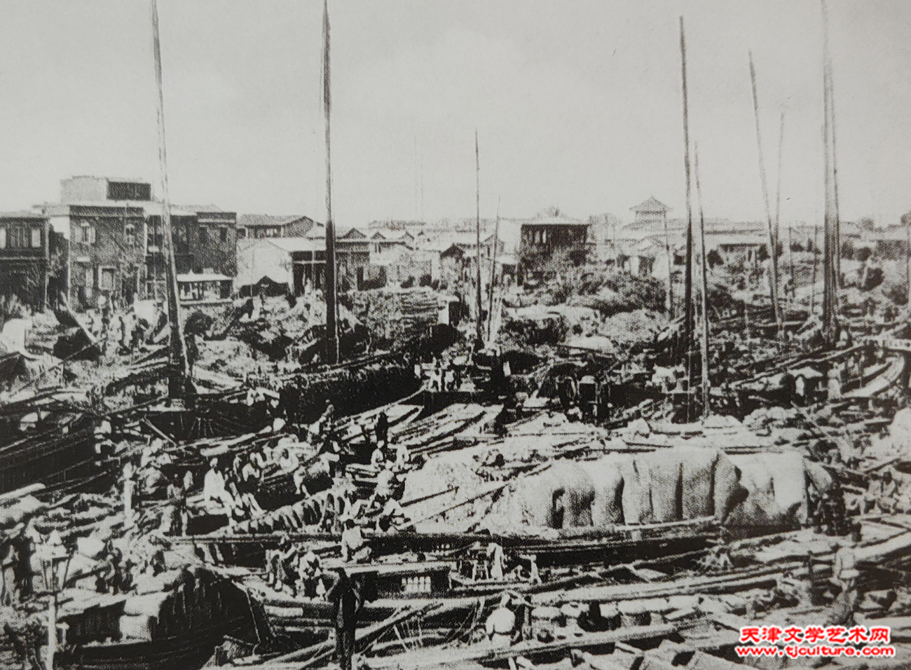 05-2 天津三岔河口商船云集盛况
