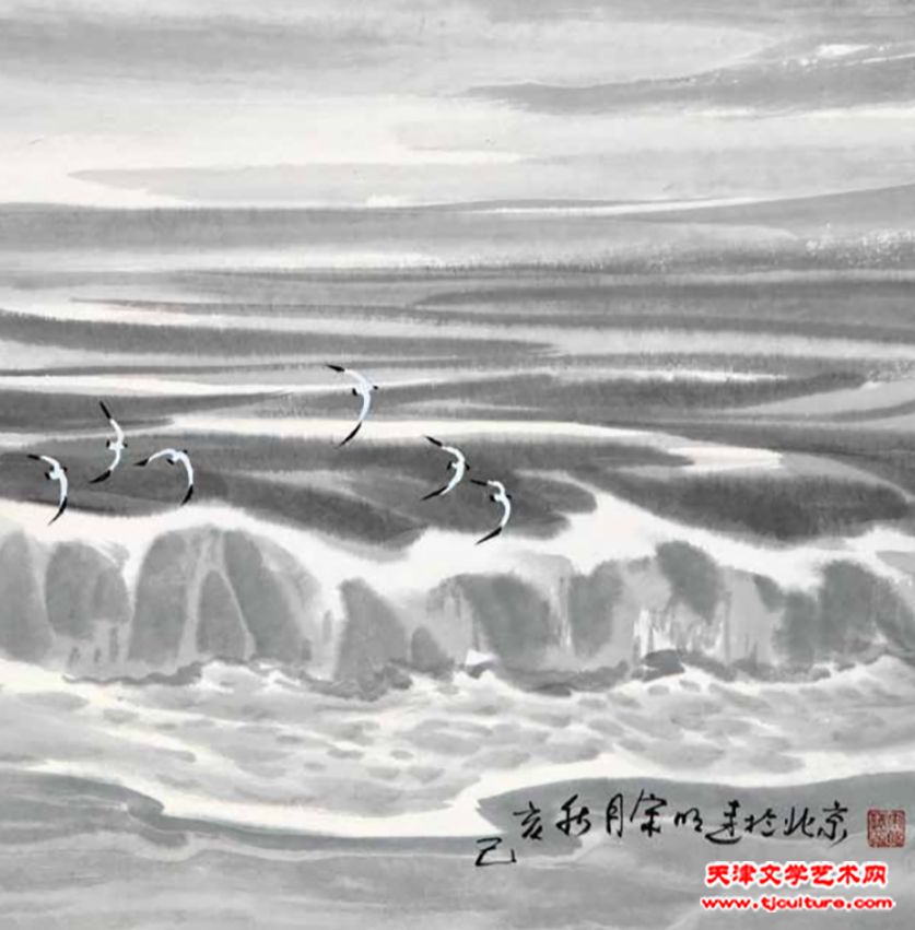 宋明远海水画谱作品 (4)