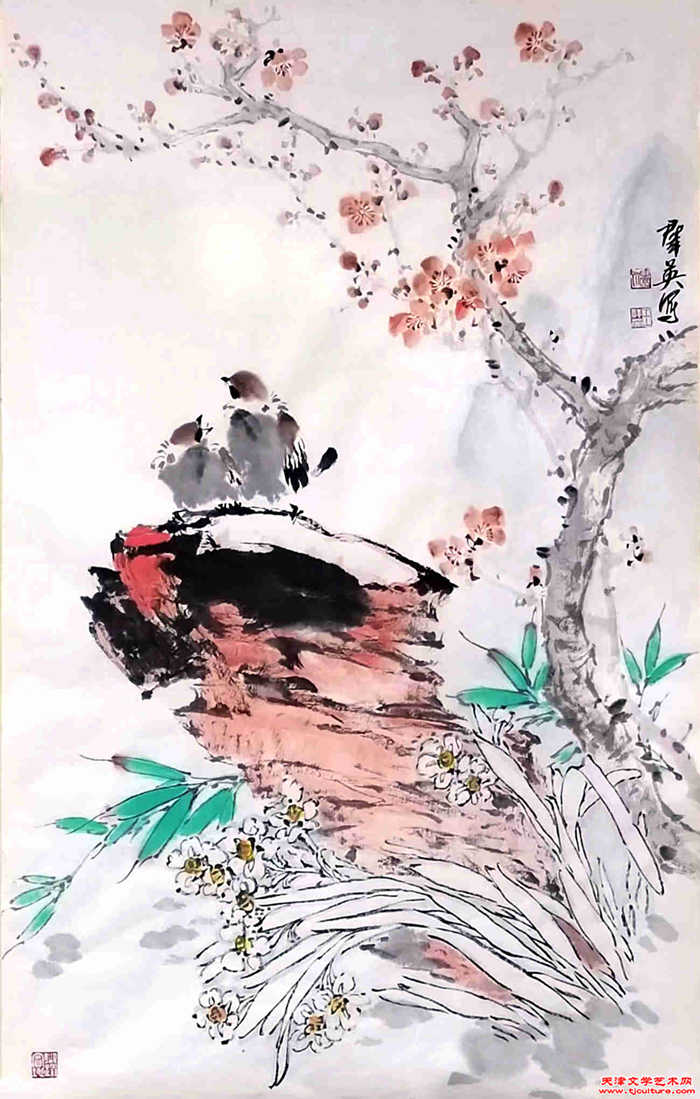 015 王群英 《春意盎然》