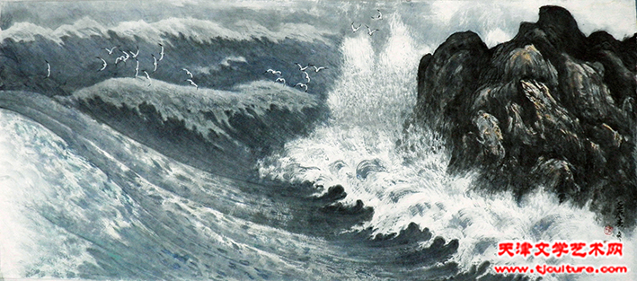 海客心声 69cm×138cm  2012年jpg副本