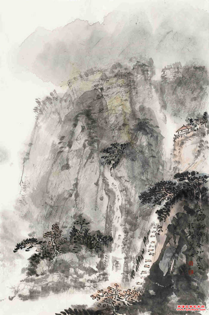 011　刘绍斌　《空山新雨》