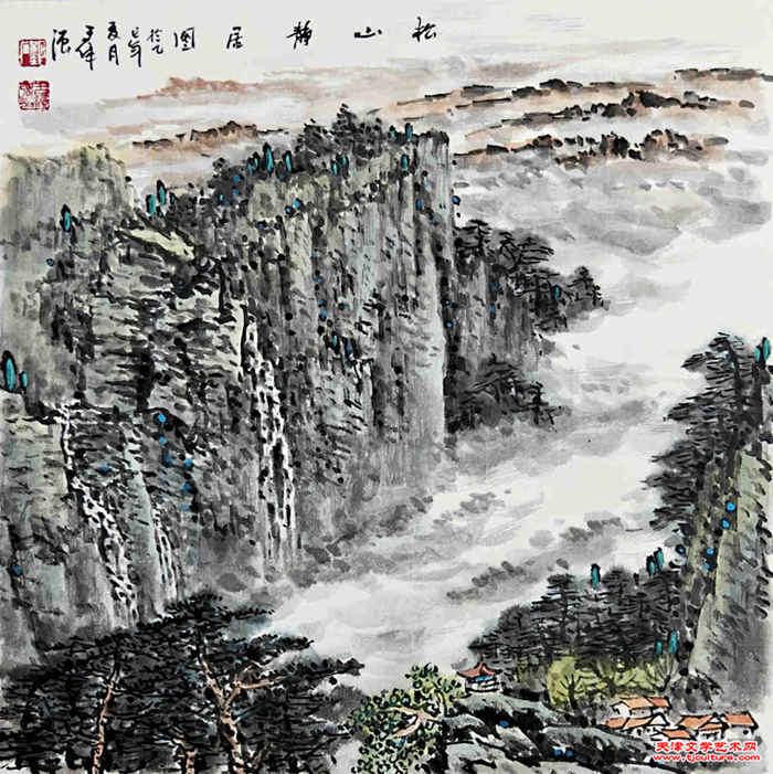 014　王体强《松山静居图》