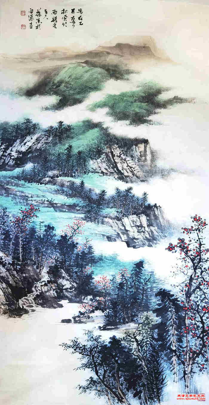 016　张葆东　《雲壑濟雨》
