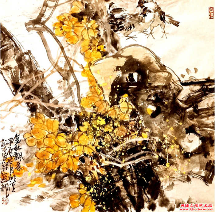 019－　李根友　作品《金秋飘香》