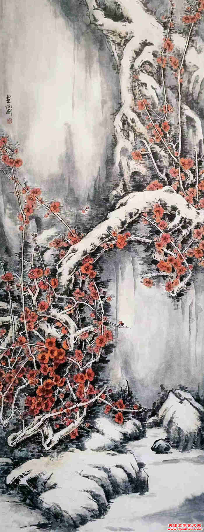 007　卢炳剑　作品《傲雪》