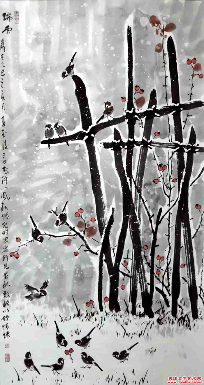 010　马凤柏　作品《瑞雪》