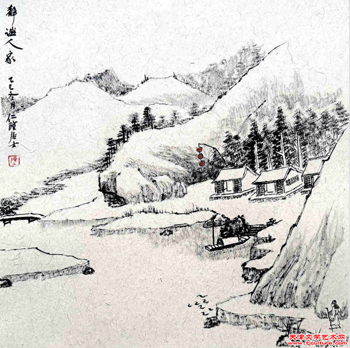 018　陈鸿轩　作品《静谧人家》