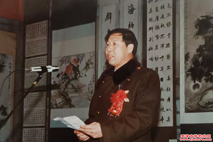 静海宣传部部长魏宗靖讲话
