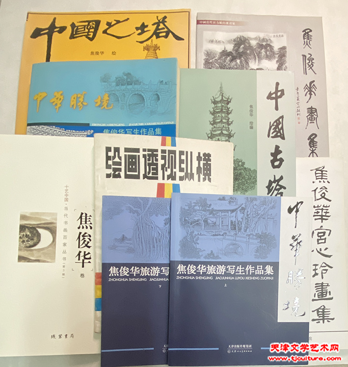 焦俊华著作与画集